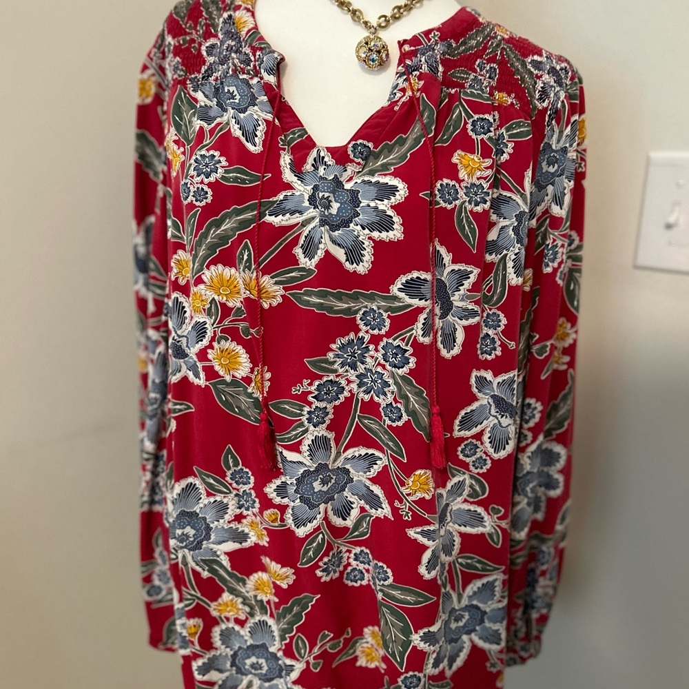 🌼 Old Navy Boho Tassle Tie Top 🌼